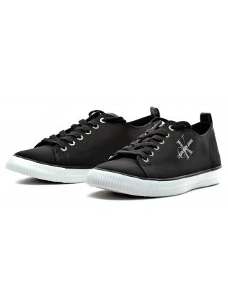 Sneakersy Męskie Calvin Klein Jeans Czarne Arnold Se8585 Black