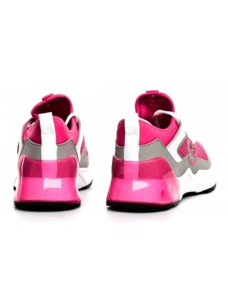 Sneakersy Damskie GUESS Różowe TECKIE FL6TEC FAB12 DPINK  
