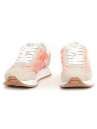 Sneakersy Damskie Calvin Klein Jeans Różowe Josepha B4R0872 Light Peony/Stone