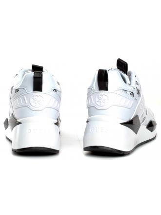 Sneakersy Damskie GUESS Białe TYPICAL FL5TYP FAL12 WHITE
