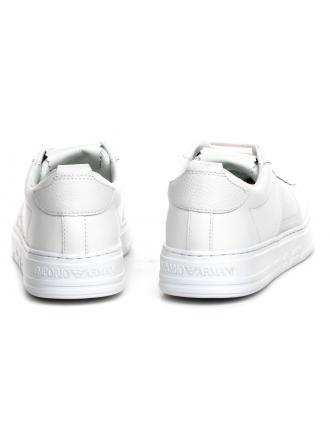 Sneakersy Męskie Emporio Armani Białe X4X287 XM318 A222 OPT WHITE