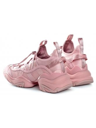 Sneakersy Damskie Karl Lagerfeld Róż Gemini KL62326 4LP Light Pink Lthr & Te