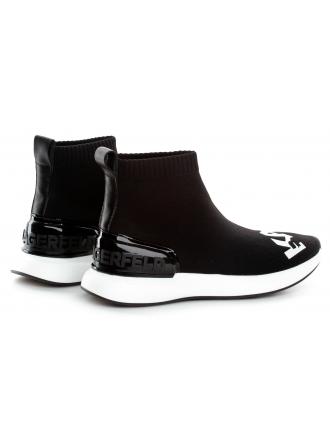 Sneakersy Damskie Karl Lagerfeld Czarne Finesse KL62140 K01 Black