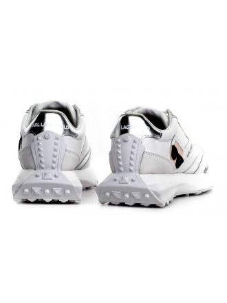Sneakersy Damskie Karl Lagerfeld Biel KL62930 31S White