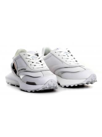 Sneakersy Damskie Karl Lagerfeld Biel KL62930 31S White