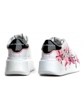 Sneakersy Damskie Karl Lagerfeld Biel KL63539 01P White
