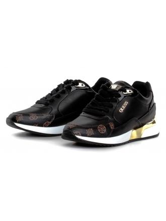 Sneakersy Damskie GUESS Czarne FL5MOX FAL12 BLKBR