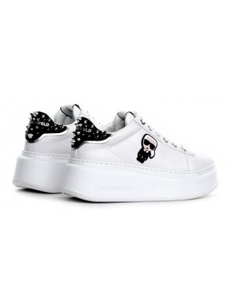 Sneakersy Damskie Karl Lagerfeld Biel KL63529 010 White