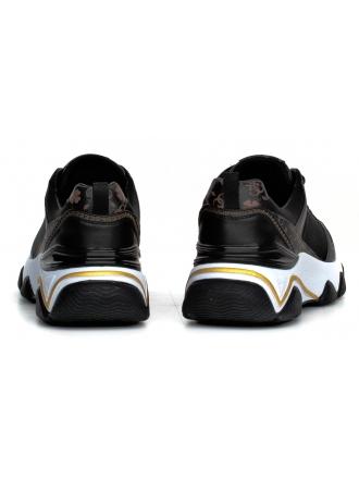 Sneakersy Damskie GUESS Czarne MAGS FL5MGS FAJ12 BLKBR