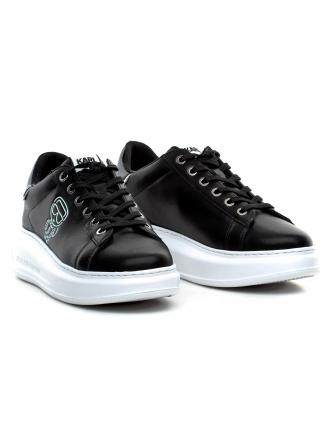 Sneakersy Damskie Karl Lagerfeld Czerń KL62531G 000 Black