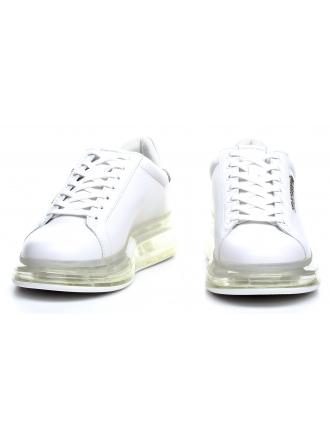 Sneakersy Męskie Karl Lagerfeld Biel KL52625 011 White Lthr