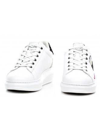 Sneakersy Damskie Karl Lagerfeld Biel KL6257N 011 White Lthr
