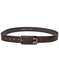 Men&#039;s grey leather belt