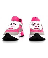 Sneakersy Damskie GUESS Różowe TECKIE FL6TEC FAB12 DPINK  