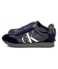 Sneakersy Męskie Calvin Klein Jeans Granat JOELE B4S0716 NAVY