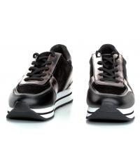 Sneakersy Damskie Karl Lagerfeld Czarne Velocita II KL61940 30S Black Lthr