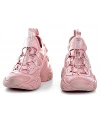 Sneakersy Damskie Karl Lagerfeld Róż Gemini KL62326 4LP Light Pink Lthr &amp; Te