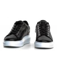 Sneakersy Damskie Karl Lagerfeld Czarne KL62572 000 Black