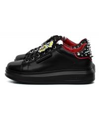 Sneakersy Damskie Karl Lagerfeld Black KL62577 00S Black