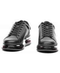 Sneakersy Męskie Karl Lagerfeld Czerń KL52616D 00X Black Lthr/Mono