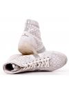 Sneakersy Włoskie Janet Sport Skórzane Białe 19 31875 F114