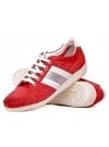 Janet Sport Italian red leather sneakers