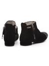 Les Tropeziennes  women's black suede boots
