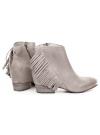 GUESS women's beige leather low boots