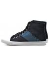 Sneakersy Męskie Calvin Klein Jeans Granatowe Wysokie Antani SE8591 Navy/Metal blue