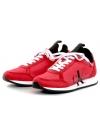 Sneakersy Damskie Calvin Klein Jeans Czerwone Josslyn B4R0825 Racing Red