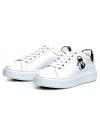 Sneakersy Damskie Karl Lagerfeld Biel KL96223D 011 White Lthr